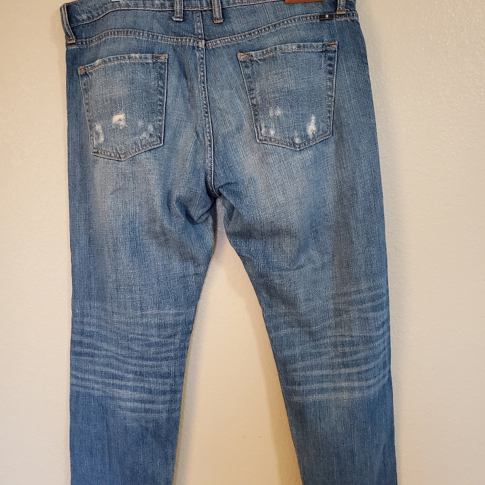 Lucky Brand Sienna Cigarette Distressed Boyfriend Jeans - Picture 2 of 7